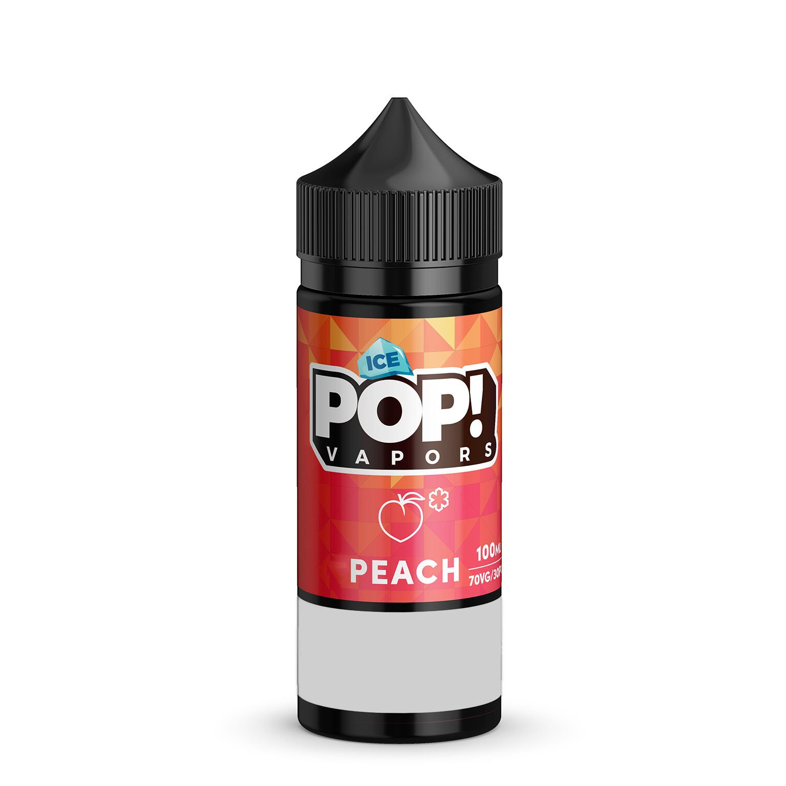 POP Iced Juicy Peach 100ml eliquid sydney